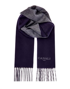 Фактурный шарф из шелка и кашемира Canali