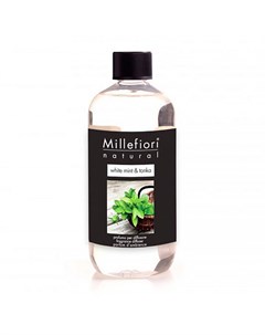 Сменный аромат для диффузора White Mint Tonka 250мл Millefiori milano