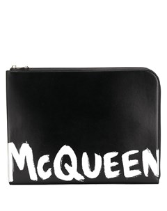 Клатч с логотипом Alexander mcqueen