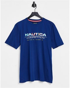 Темно синяя футболка Nautica competition