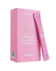 Шампунь 5 Probiotics Color Radiance Shampoo с Пробиотиками для Защиты Цвета 8 мл 1 шт Masil
