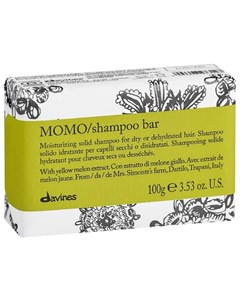 Шампунь Momo Shampoo Bar Твёрдый Mомо для Глубокого Увлажнения Волос 100г Davines