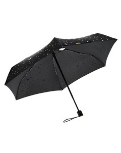 Черный зонт с принтом звезды детский Moschino (акс)