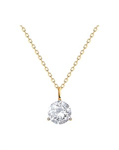 Колье из золота с бриллиантом Sokolov diamonds