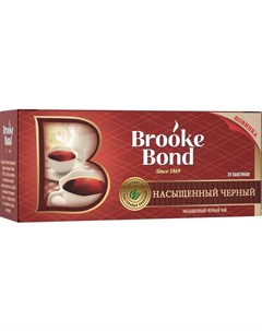 Чай черный Насыщенный 25 пакетиков Brooke bond