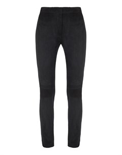 Черные замшевые брюки Loewe