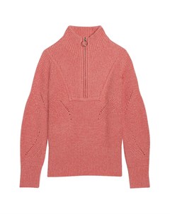 Розовый свитер на молнии Claudie pierlot