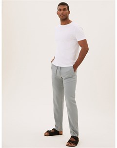 Классические льняные брюки Marks Spencer Marks & spencer