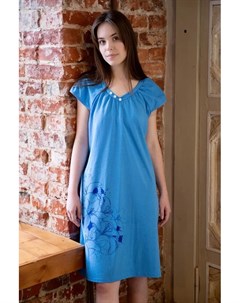 Жен сорочка Нежность Синий р 50 Lika dress