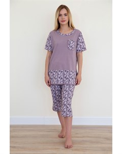 Жен пижама Цветочек Сухая роза р 52 Lika dress