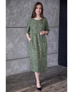 Жен платье Кармелина Зеленый р 52 Lika dress