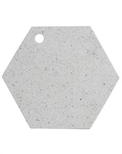 Доска сервировочная из камня Elements hexagonal 30 см Typhoon
