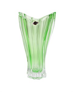 Ваза 32 см Plantica Green Aurum crystal