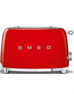 Тостер на 2 ломтика 50 s Style красный Smeg