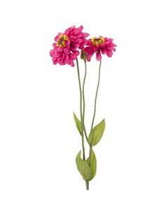Искусственные цветы Георгин 53см фуксия Silk-ka