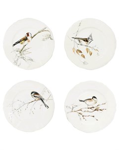 Набор тарелок для канапе Oiseaux Foret Gien