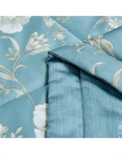 Одеяло легкое 1 5 спальное цвет серо голубой Anabella asabella