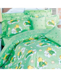 Комплект постельного белья детский светло зеленый Anabella asabella