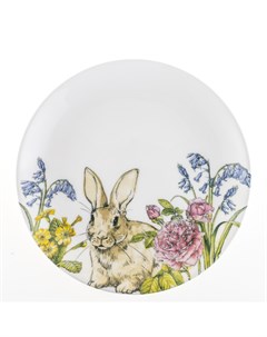 Тарелка закусочная Кролик на лугу Churchill