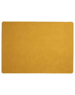 Салфетка под посуду Soft leather цвет желтый Asa selection