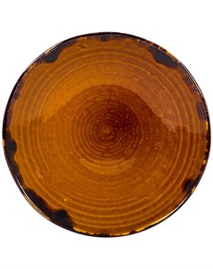 Тарелка глубокая Harvest 24 1см цвет коричневый Dudson
