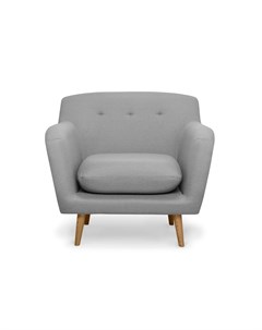 Кресло oslo серый 92x85x100 см Myfurnish