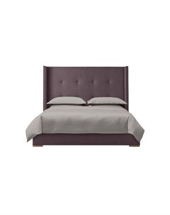 Мягкая кровать greystone 180 200 фиолетовый 203x130x212 см Myfurnish