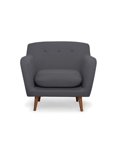 Кресло oslo серый 92x85x100 см Myfurnish