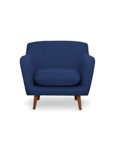 Кресло oslo синий 92x85x100 см Myfurnish