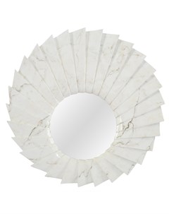 Настенное зеркало бьянка белый 70x70x8 см Object desire
