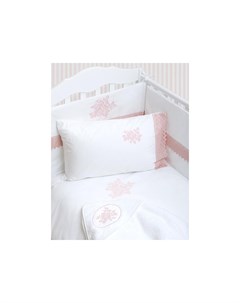 Комплект постельного белья rose белый 100x140 см Luxberry