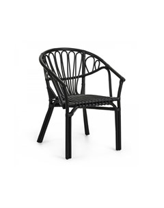Кресло corynn черный 56x77x60 см La forma