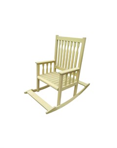 Кресло качалка прованс желтый 90 0x117 0x70 0 см Sofaswing