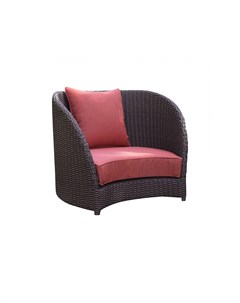 Кресло тюльпан красный 91x80x85 см Green garden