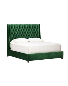 Кровать со стяжкой emerald зеленый 180x140x215 см Icon designe