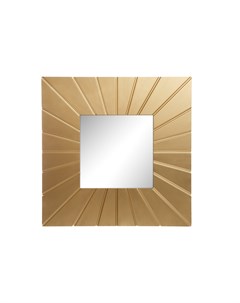 Настенное зеркало alba золотой 109 0x109 0x3 0 см Ambicioni