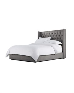 Кровать maker 180 200 серый 208 0x160 0x218 0 см Ml