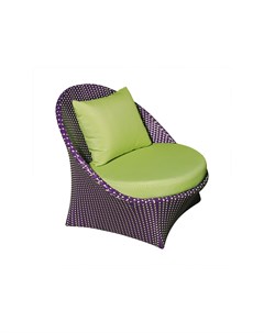 Кресло ландыши фиолетовый 90x80x90 см Green garden