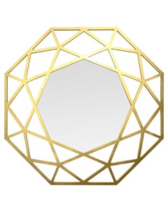 Зеркало tissue золотой 100 0x100 0x2 0 см Bountyhome