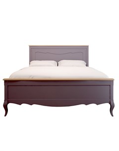 Двуспальная кровать leontina lavanda фиолетовый 160 0x120 0x200 0 см Etg-home