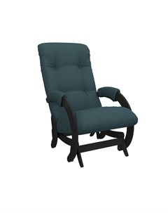 Кресло глайдер oxford 68 синий 55x100x88 см Комфорт