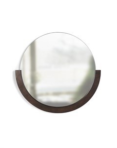 Зеркало настенное mira коричневый 56x53x2 см Umbra