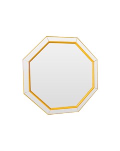 Зеркало yellow octagon оранжевый 95 0x95 0x5 0 см Bountyhome