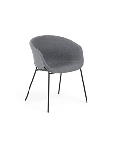 Кресло zadine серый 60x86x54 см La forma