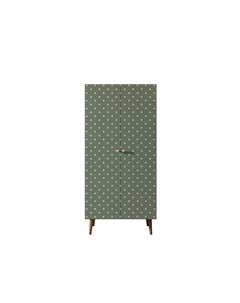 Шкаф berber зеленый 80x170x50 см Etg-home