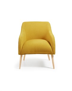 Кресло lobby желтый 65x70x75 см La forma