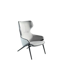 Кресло со стальной структурой a125 серый 90x102x70 см Angel cerda