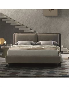 Кровать agata серый 202x100x222 см Idealbeds