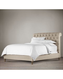 Кровать chester серый 192x120x227 см Idealbeds
