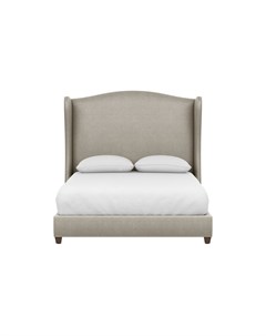 Кровать kayla серый 204x160x212 см Idealbeds
